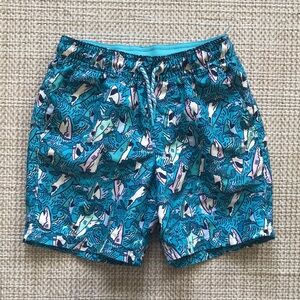 Cat & Jack Shark Swim Trunks (boys' size M)
